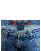 [V0533] Vintage y2k Fishbone blaue baggy jeans