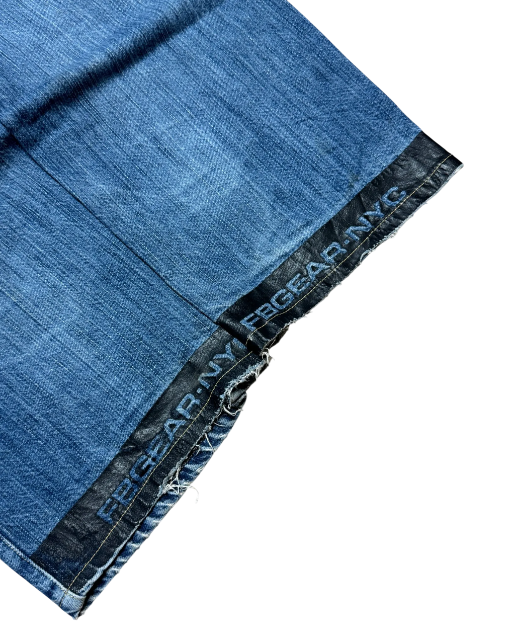 [V0533] Vintage y2k Fishbone blaue baggy jeans