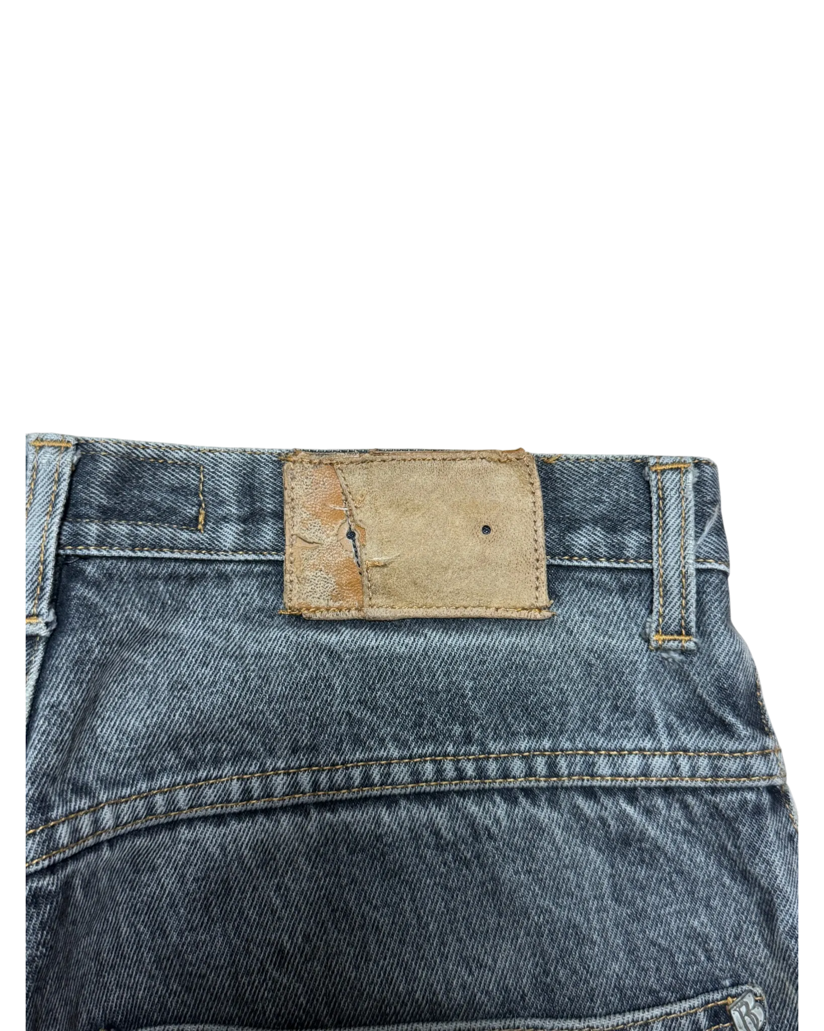 [V0919] Vintage y2k / 2000s Ruff Ryders graue baggy jeans