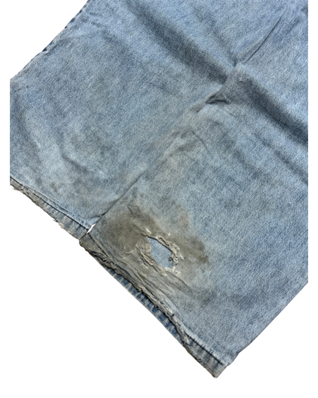 [V0848de] Vintage y2k Karl Kani blaue baggy jeans