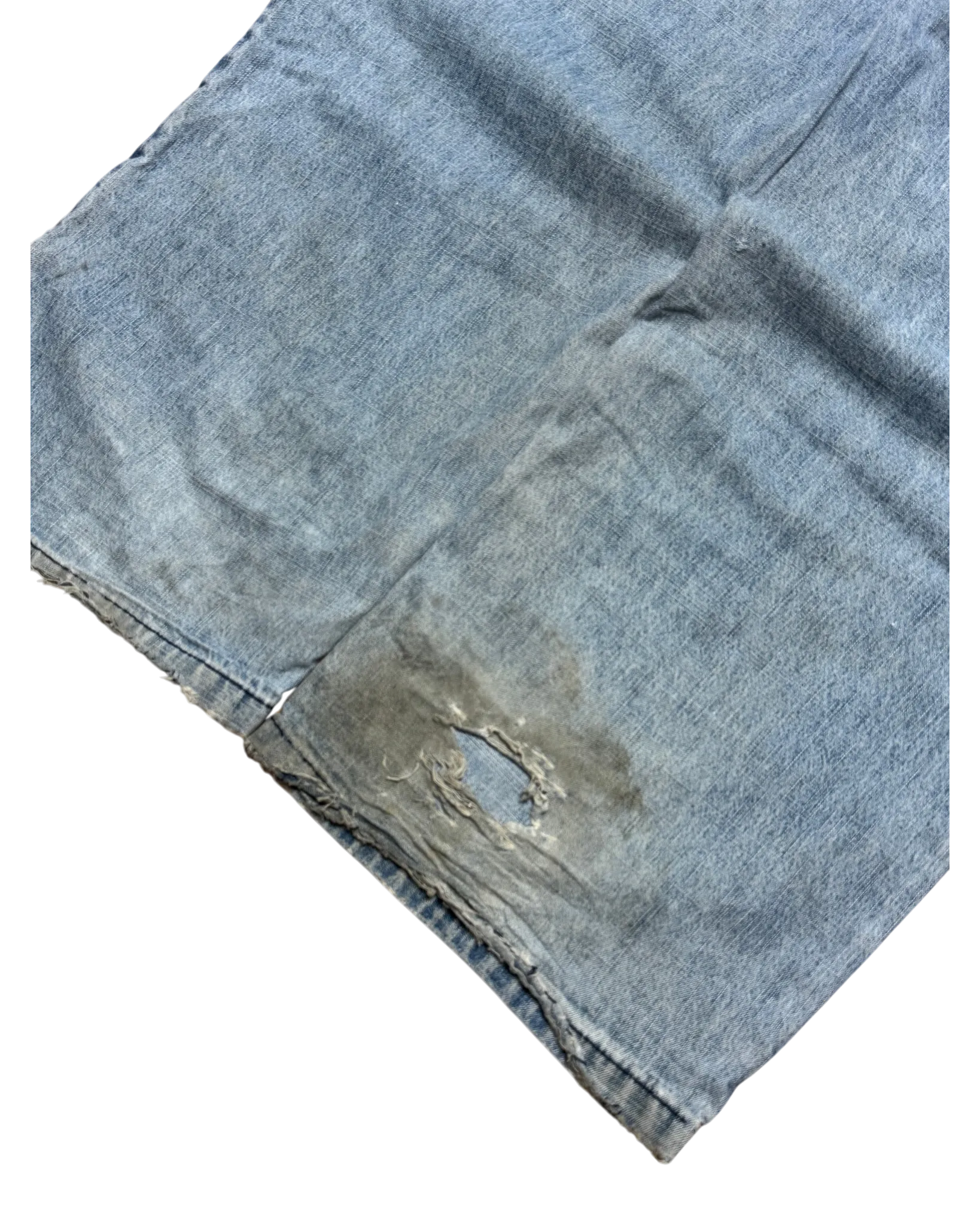 [V0848de] Vintage y2k Karl Kani blaue baggy jeans