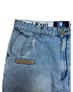 [V0848de] Vintage y2k Karl Kani blaue baggy jeans