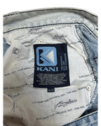 [V0848de] Vintage y2k Karl Kani blaue baggy jeans