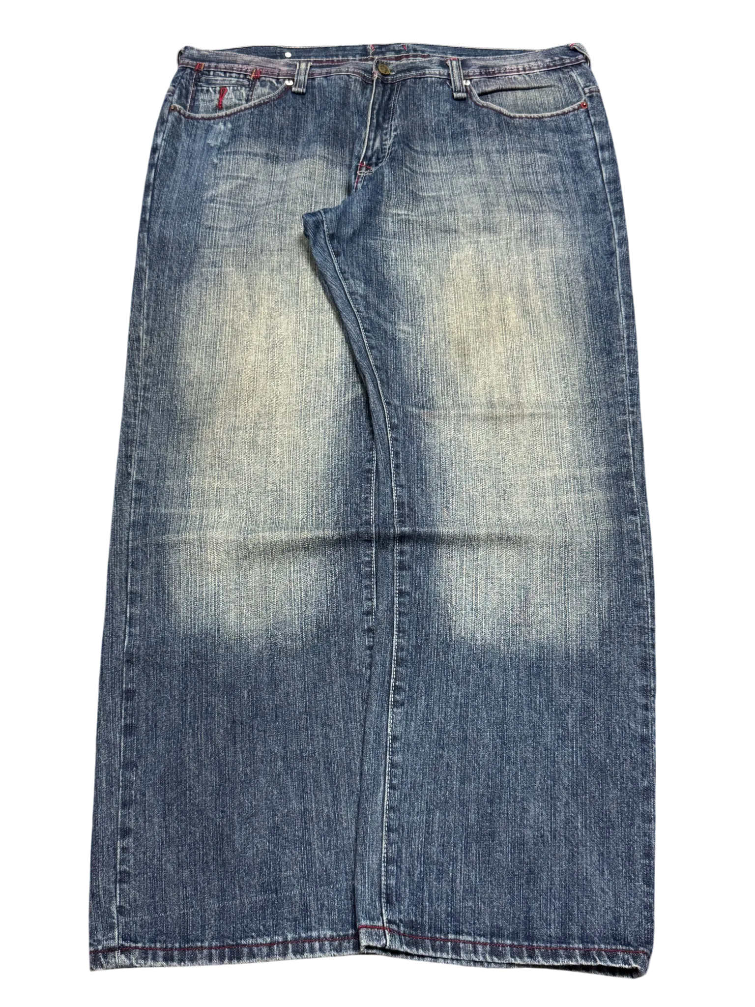 [V0860de] Vintage y2k Artful Dodger blaue baggy jeans