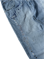 [V0796] Vintage y2k Mido Jeans blaue baggy jeans