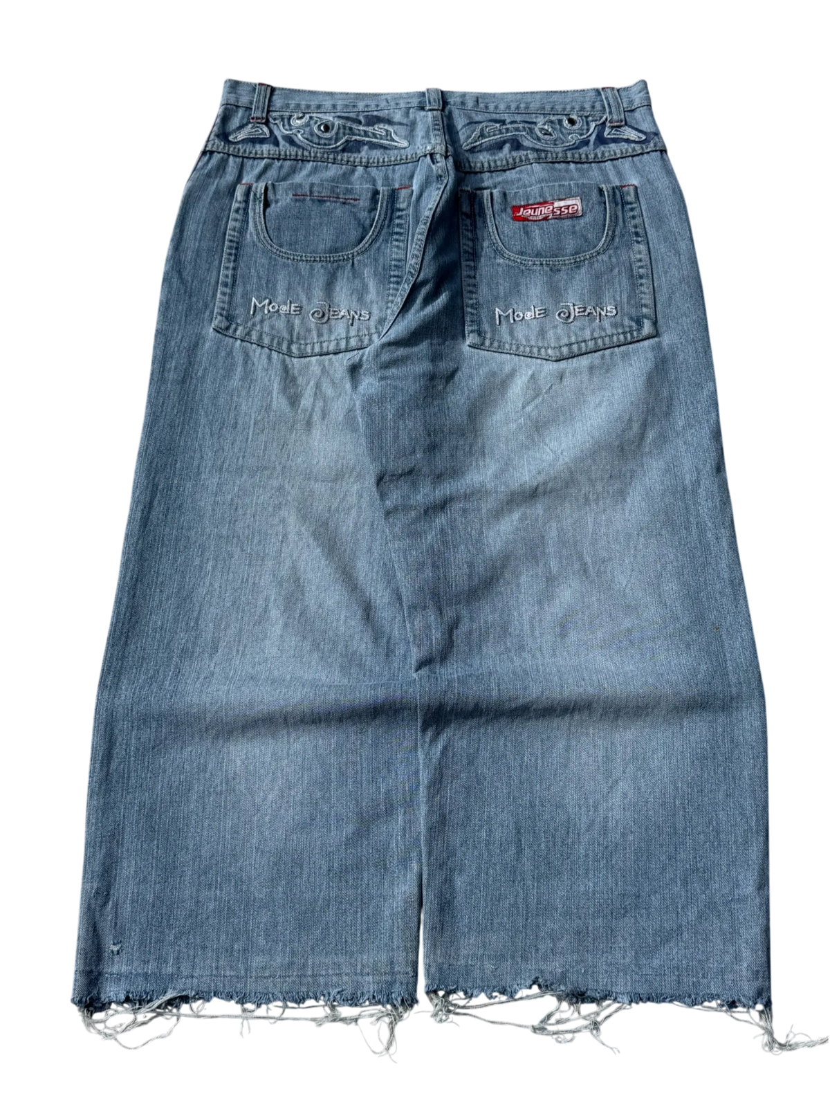 [V0796] Vintage y2k Mido Jeans blaue baggy jeans