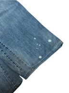 [V1011] Vintage y2k Pelle Pelle blaue baggy jeans