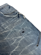 [V1011] Vintage y2k Pelle Pelle blaue baggy jeans