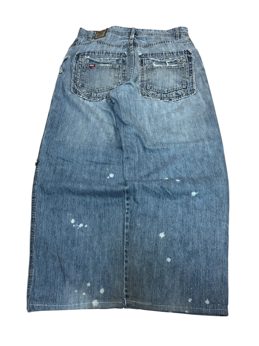 [V1011] Vintage y2k Pelle Pelle blaue baggy jeans