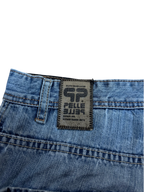 [V1011] Vintage y2k Pelle Pelle blaue baggy jeans