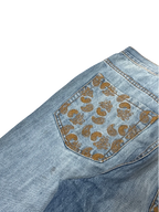 [V1013] Vintage y2k Phat Farm blaue baggy jeans