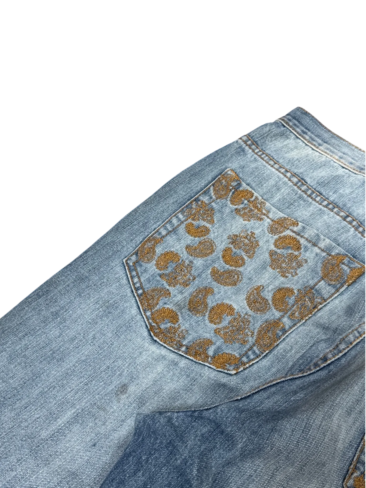 [V1013] Vintage y2k Phat Farm blaue baggy jeans