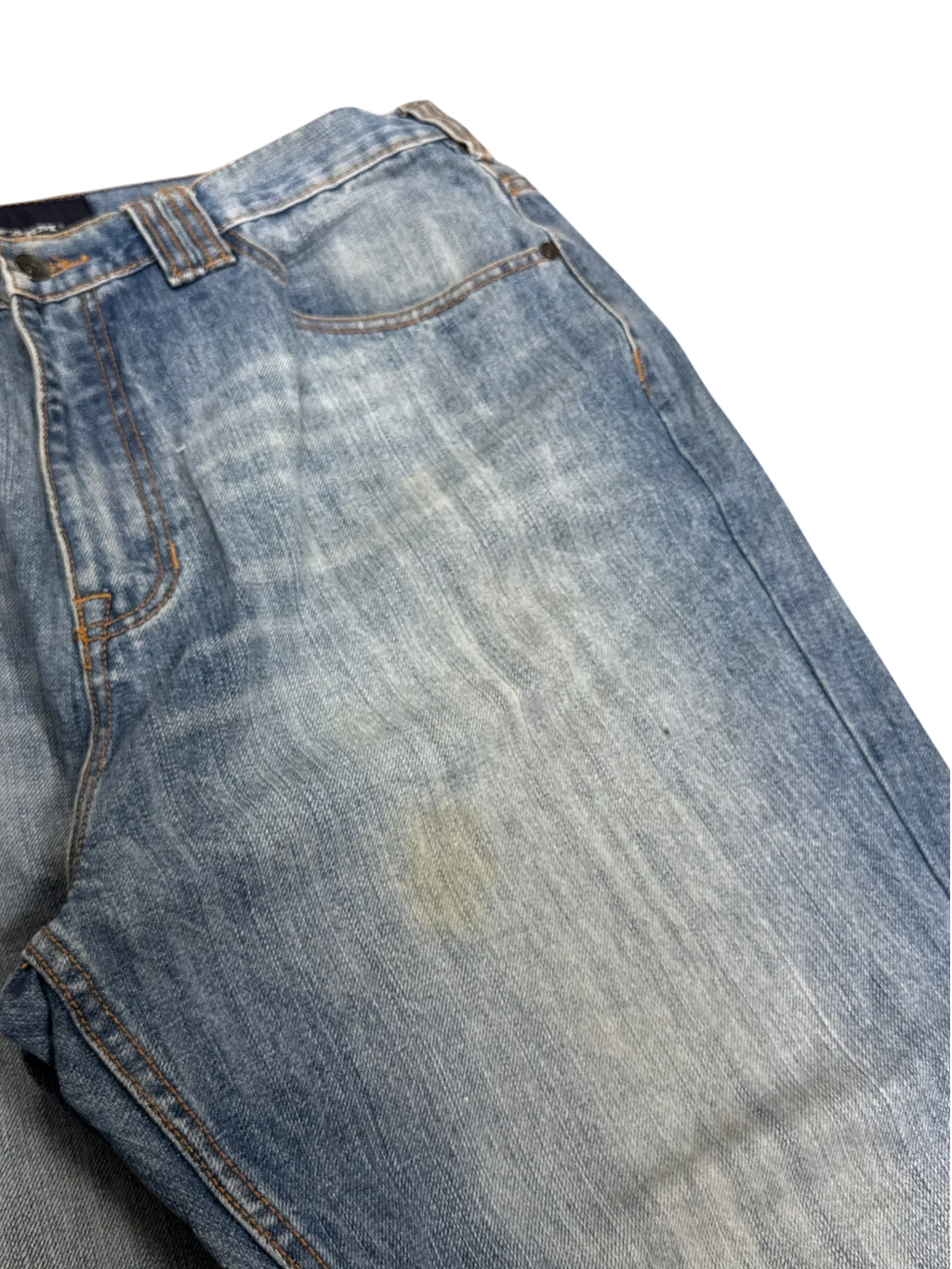 [V1013] Vintage y2k Phat Farm blaue baggy jeans