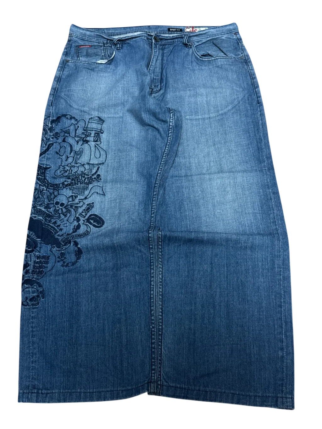 [V0979] Vintage y2k Ecko blaue baggy jeans