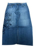 [V0979] Vintage y2k Ecko blaue baggy jeans
