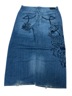 [V0979] Vintage y2k Ecko blaue baggy jeans