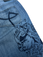 [V0979] Vintage y2k Ecko blaue baggy jeans