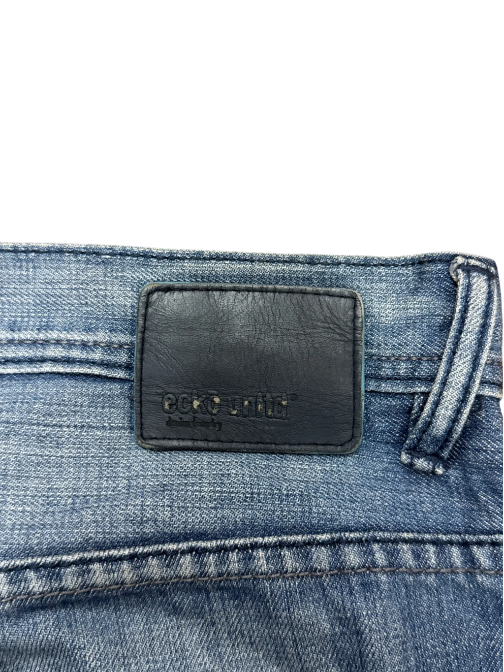 [V0979] Vintage y2k Ecko blaue baggy jeans