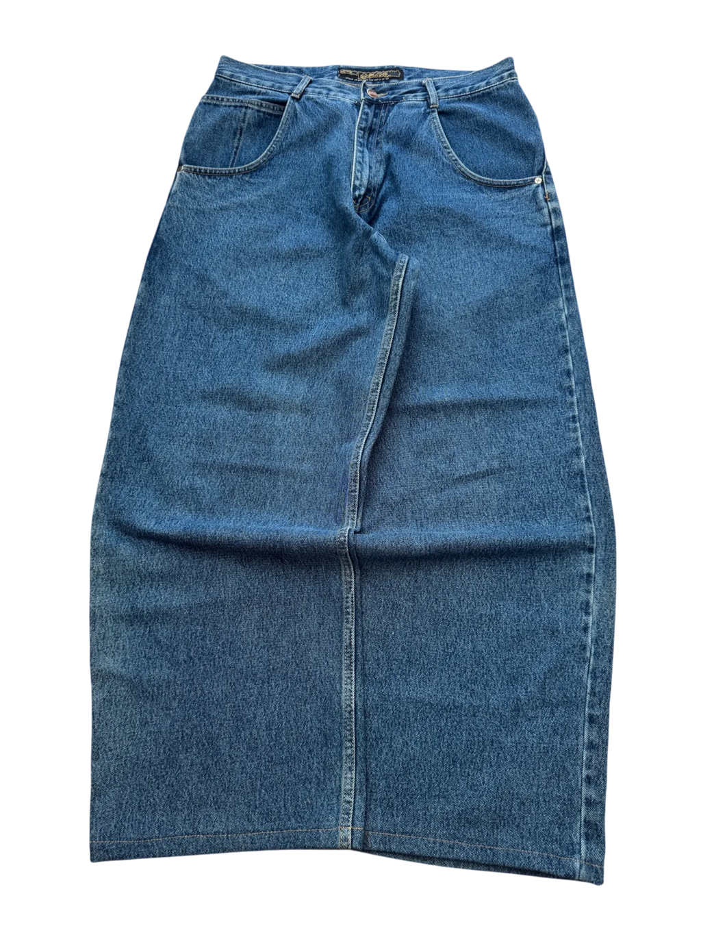 [V1043de] Vintage y2k Sancezz blaue baggy jeans