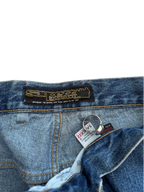 [V1043de] Vintage y2k Sancezz blaue baggy jeans
