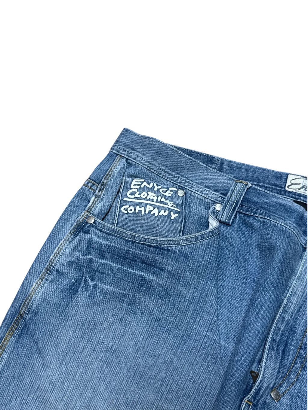 [V0799] Vintage y2k Enyce blaue baggy jeans