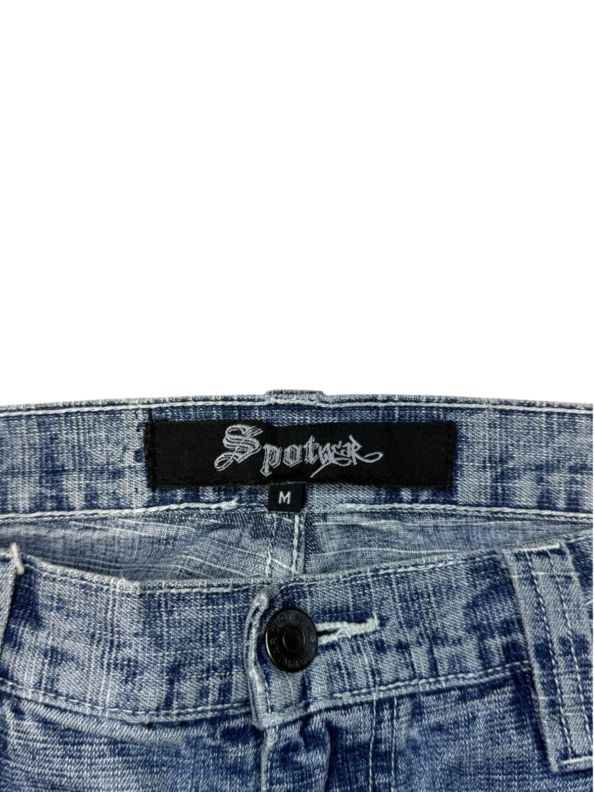 [V0358] Vintage y2k Spotwear blaue baggy jeans