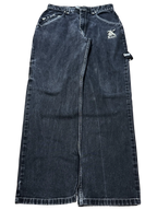 [V1058] Vintage y2k Karl Kani schwarze baggy jeans