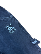 [V1058] Vintage y2k Karl Kani schwarze baggy jeans