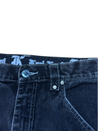 [V1058] Vintage y2k Karl Kani schwarze baggy jeans