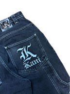 [V1058] Vintage y2k Karl Kani schwarze baggy jeans