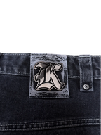[V1058] Vintage y2k Karl Kani schwarze baggy jeans