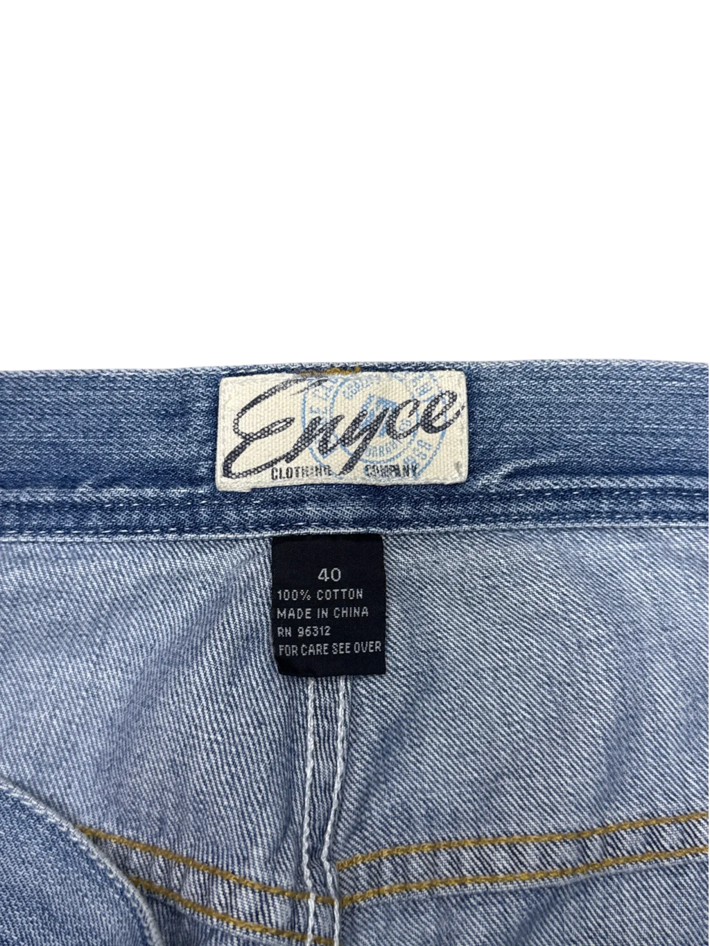 [V0799] Vintage y2k Enyce blaue baggy jeans
