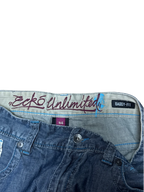 [V1050de] Vintage y2k Ecko graue baggy jeans