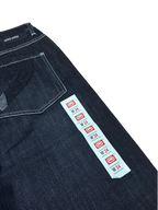 [V1052de] Vintage y2k Ecko schwarze baggy jeans (NWT)