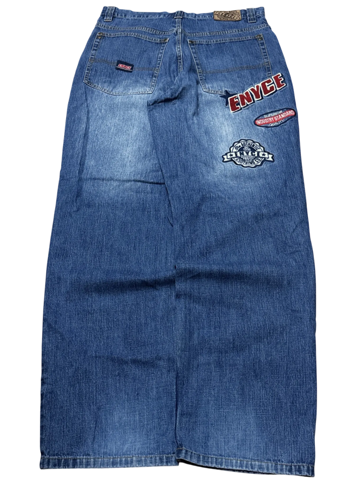 [V1054de] Vintage y2k Enyce blaue baggy jeans