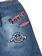 [V1054de] Vintage y2k Enyce blaue baggy jeans