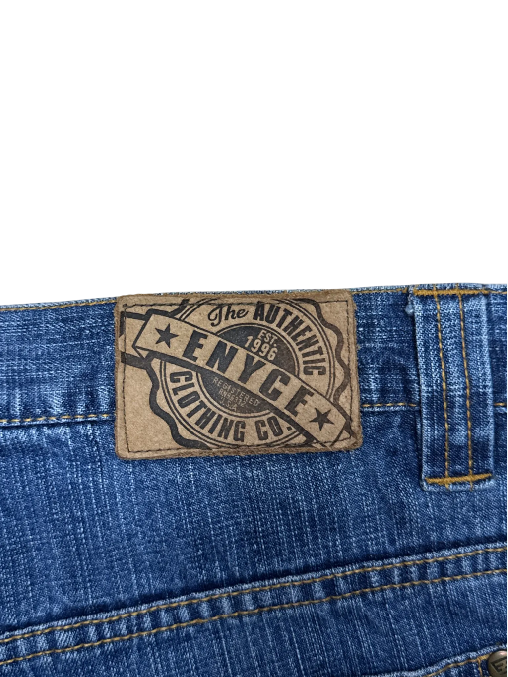 [V1054de] Vintage y2k Enyce blaue baggy jeans
