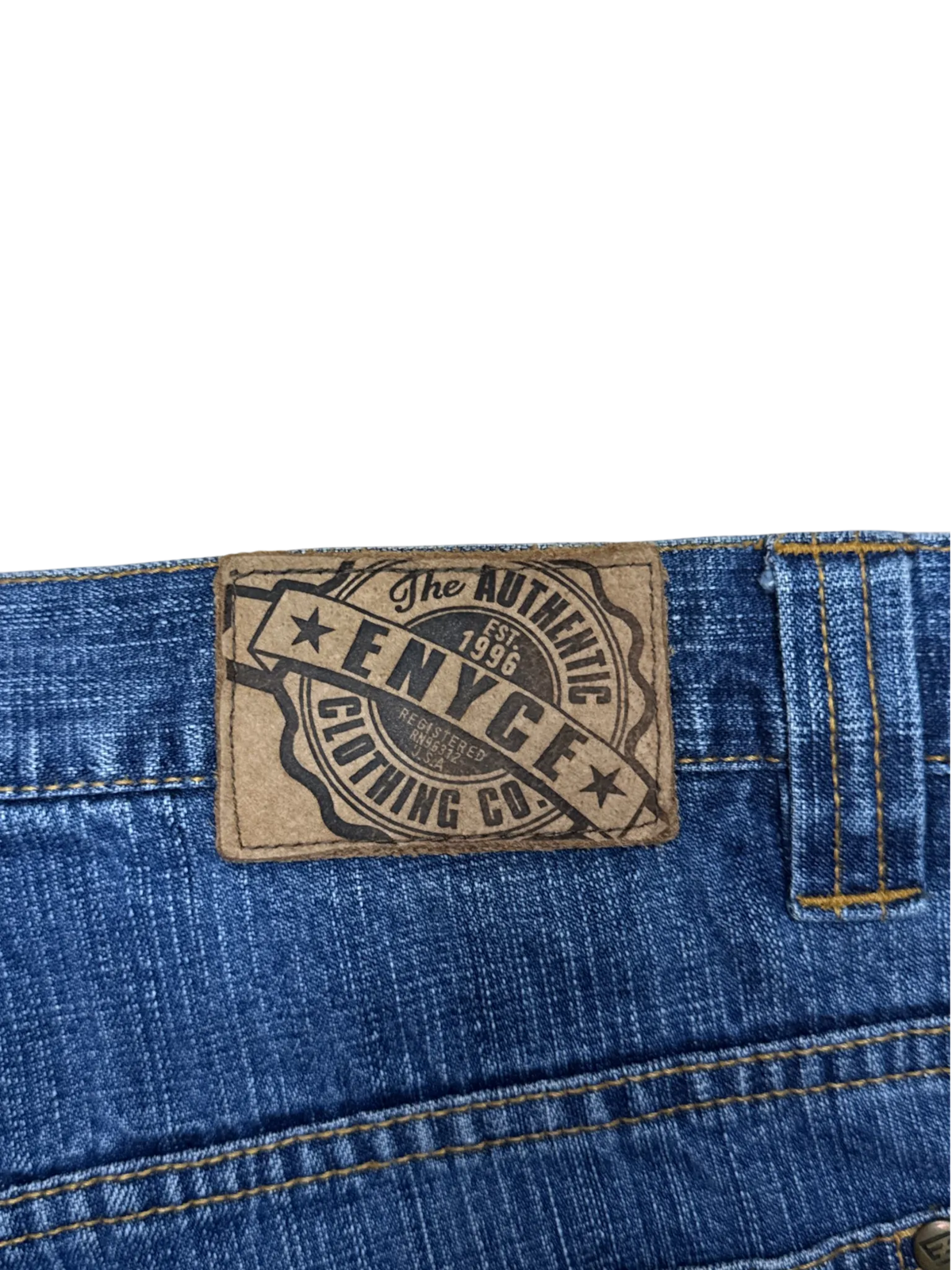 [V1054de] Vintage y2k Enyce blaue baggy jeans