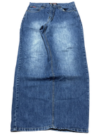 [V1054de] Vintage y2k Enyce blaue baggy jeans