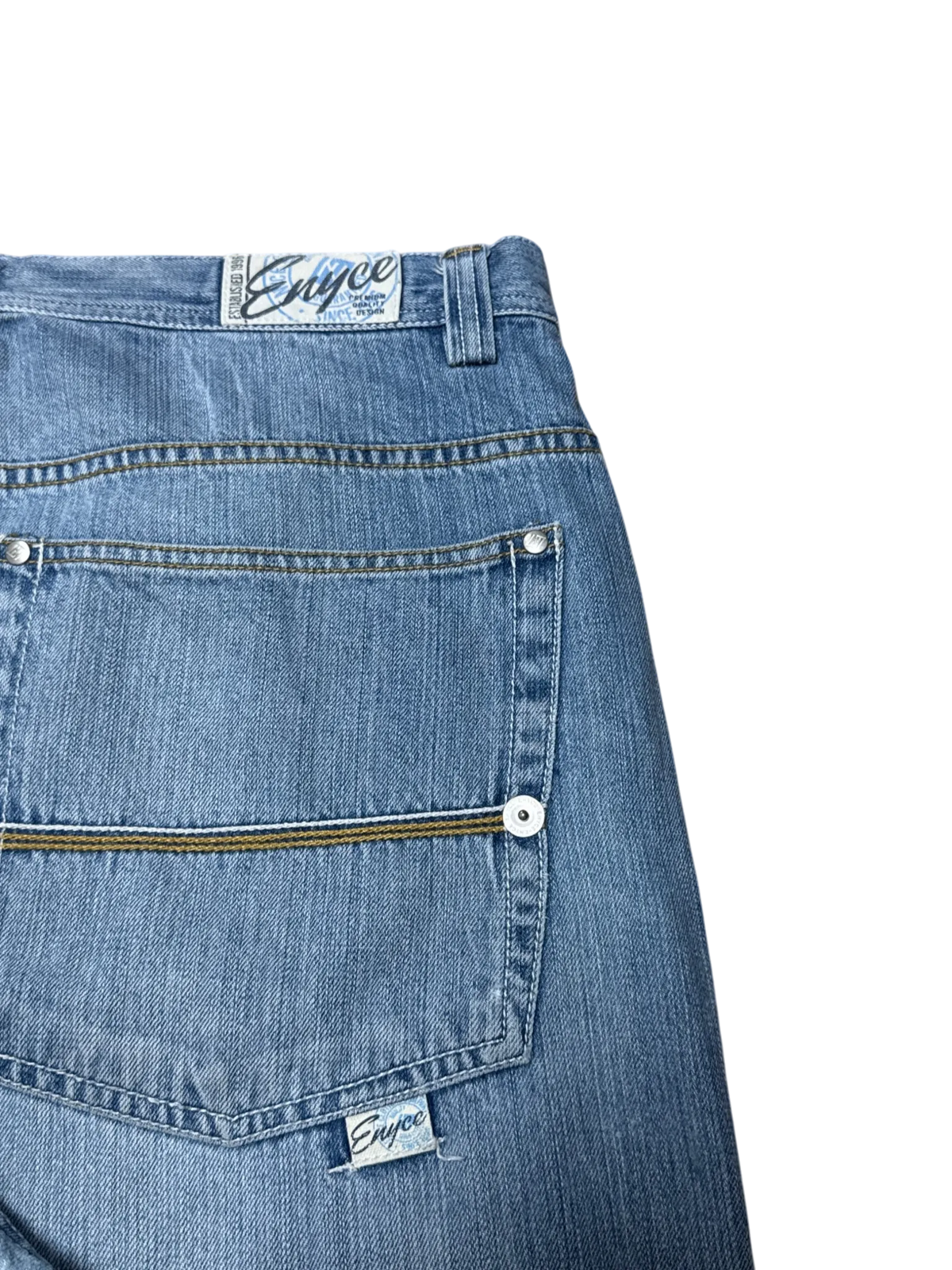 [V0799] Vintage y2k Enyce blaue baggy jeans