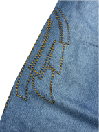 [V1009] Vintage y2k Dada blaue baggy jeans (Dada Supreme)