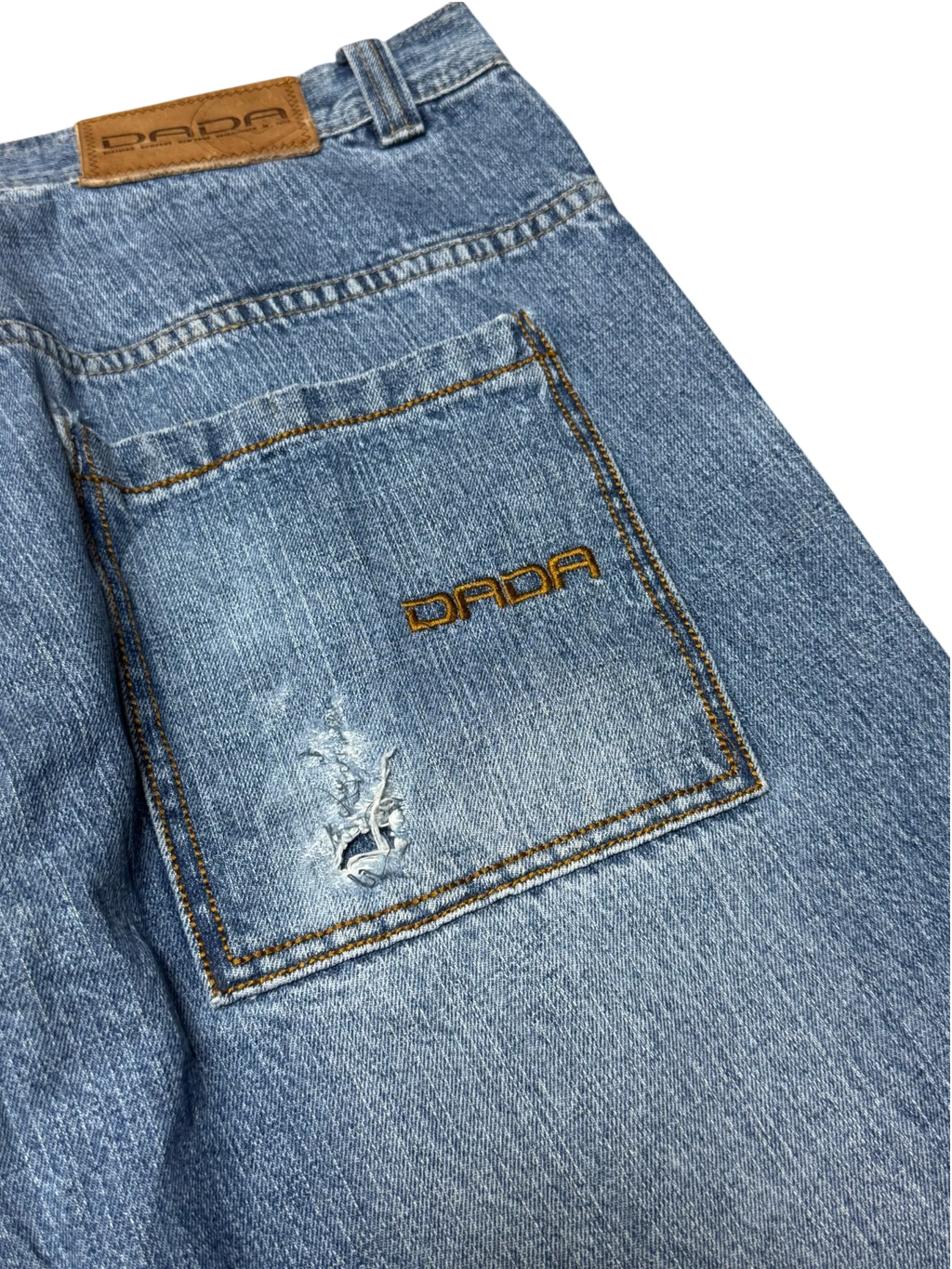 [V1009] Vintage y2k Dada blaue baggy jeans (Dada Supreme)