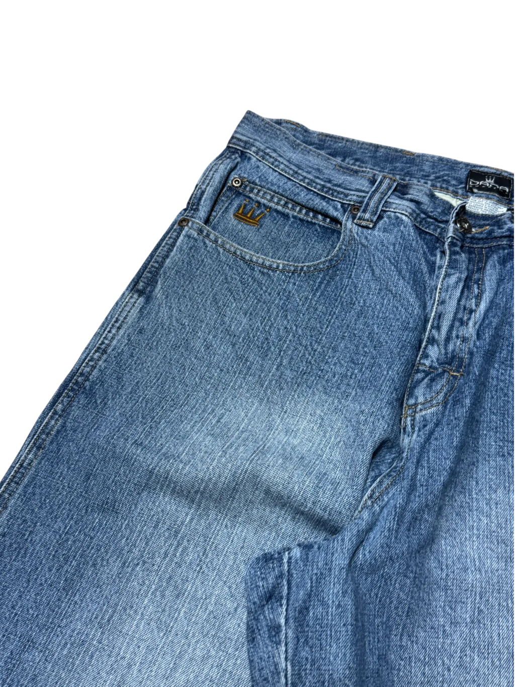 [V1009] Vintage y2k Dada blaue baggy jeans (Dada Supreme)
