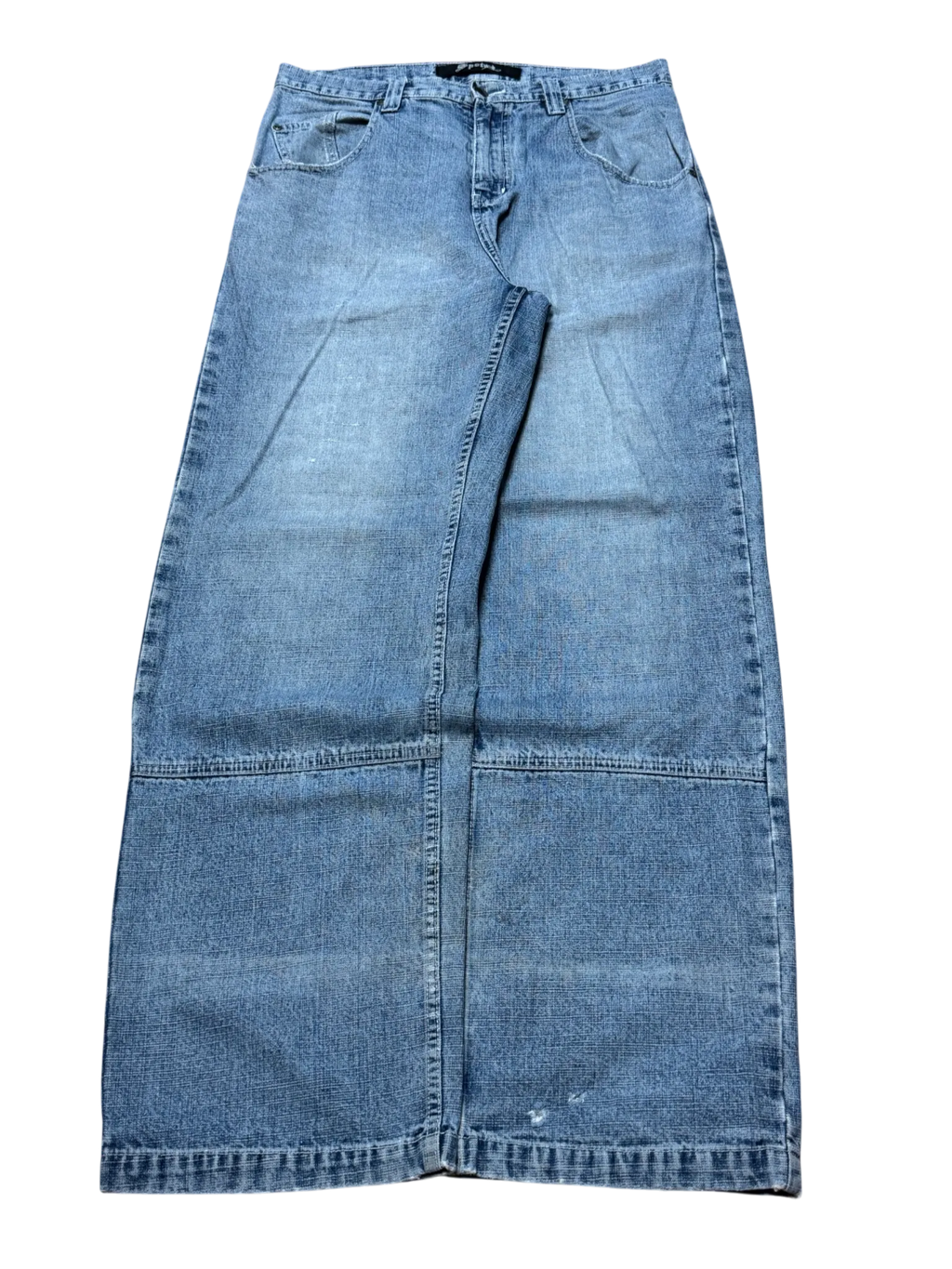 [V0358] Vintage y2k Spotwear blaue baggy jeans