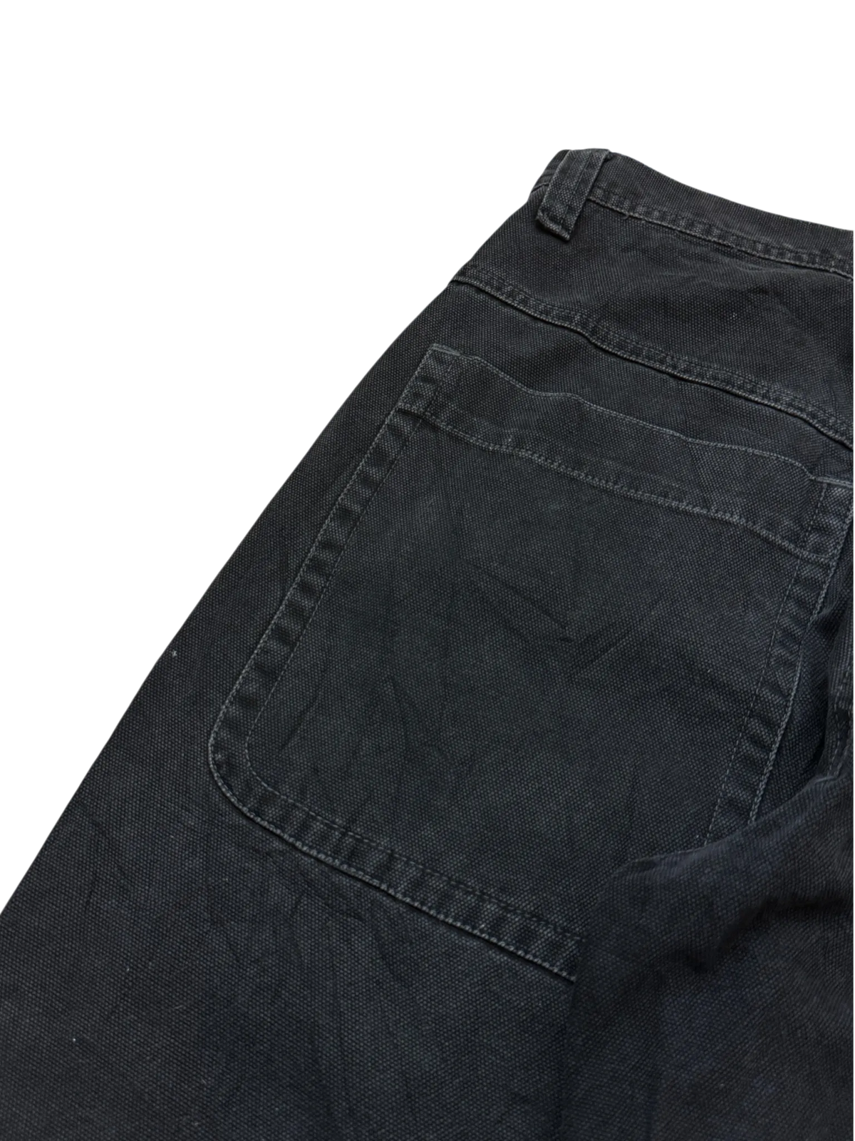 [V0988] Vintage y2k Fishbone schwarze baggy jeans